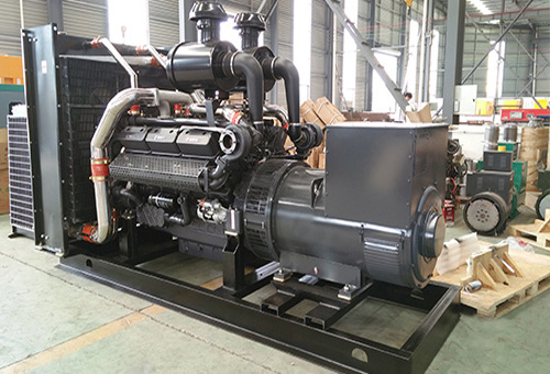 蘇州工地400kw上柴柴油發電機組作